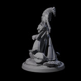Looming Druid of the Blight D Miniature for Dungeons and Dragons, Pathfinder or other TTRPGs