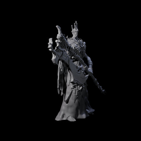 Looming Hell Warden Miniature for Dungeons and Dragons, Pathfinder or other TTRPGs