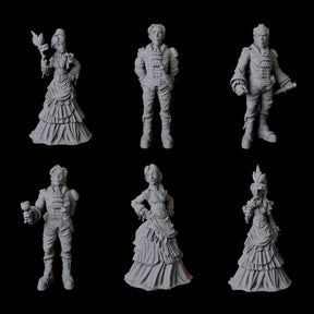 Lords & Ladies - Masquerade Ball Miniature for Dungeons and Dragons, Pathfinder or other TTRPGs