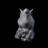 Lounging Ambush Drake Miniature for Dungeons and Dragons, Pathfinder or other TTRPGs