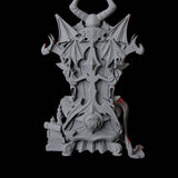 Lounging Vampire Miniature for Dungeons and Dragons, Pathfinder or other TTRPGs
