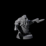 Loving Life Dwarf Gunslinger Miniature for Dungeons and Dragons, Pathfinder or other TTRPGs