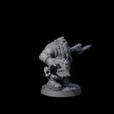Loving Life Dwarf Gunslinger Miniature for Dungeons and Dragons, Pathfinder or other TTRPGs