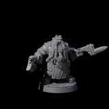 Loving Life Dwarf Gunslinger Miniature for Dungeons and Dragons, Pathfinder or other TTRPGs