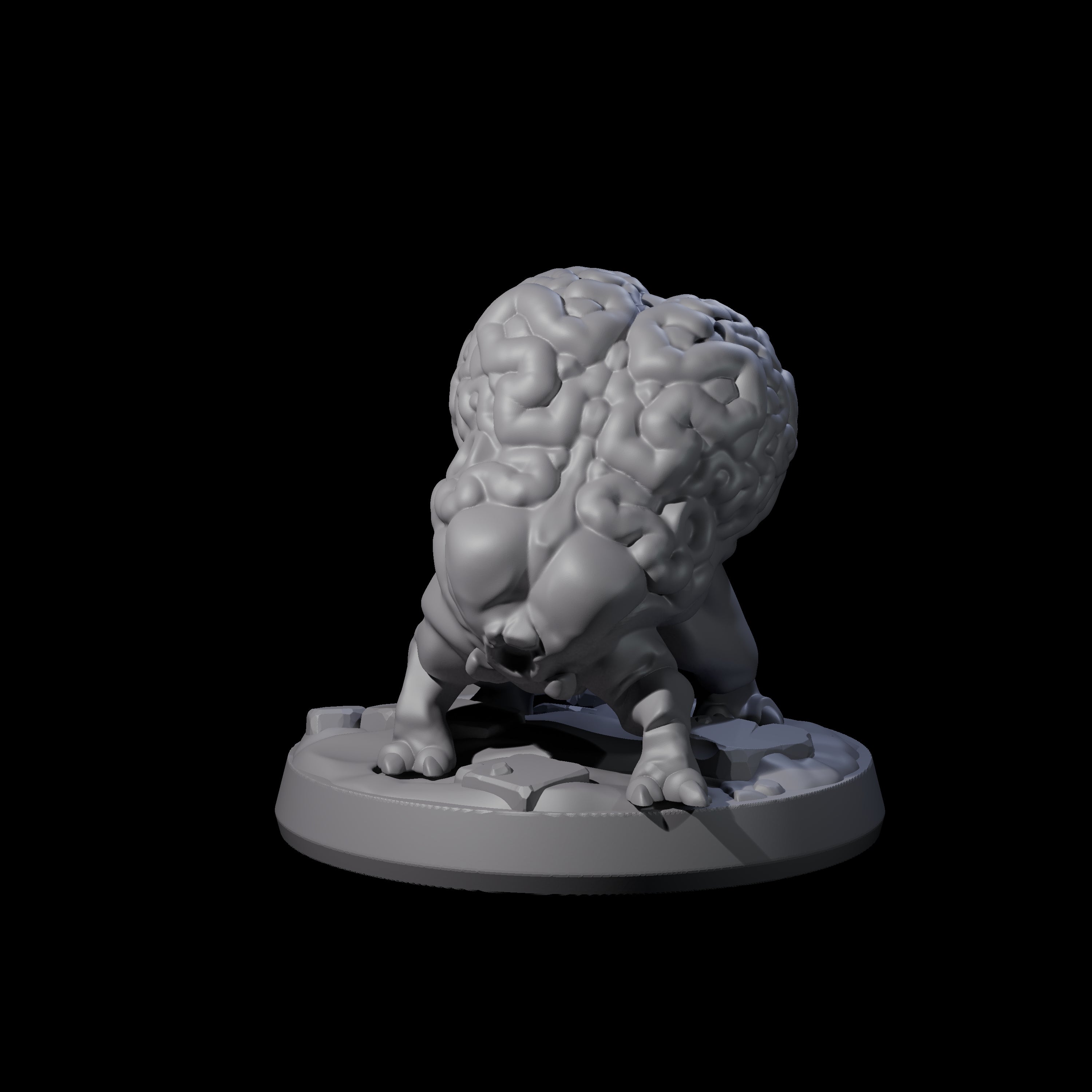 Lumbering Intellect Devourer A Miniature for Dungeons and Dragons, Pathfinder or other TTRPGs