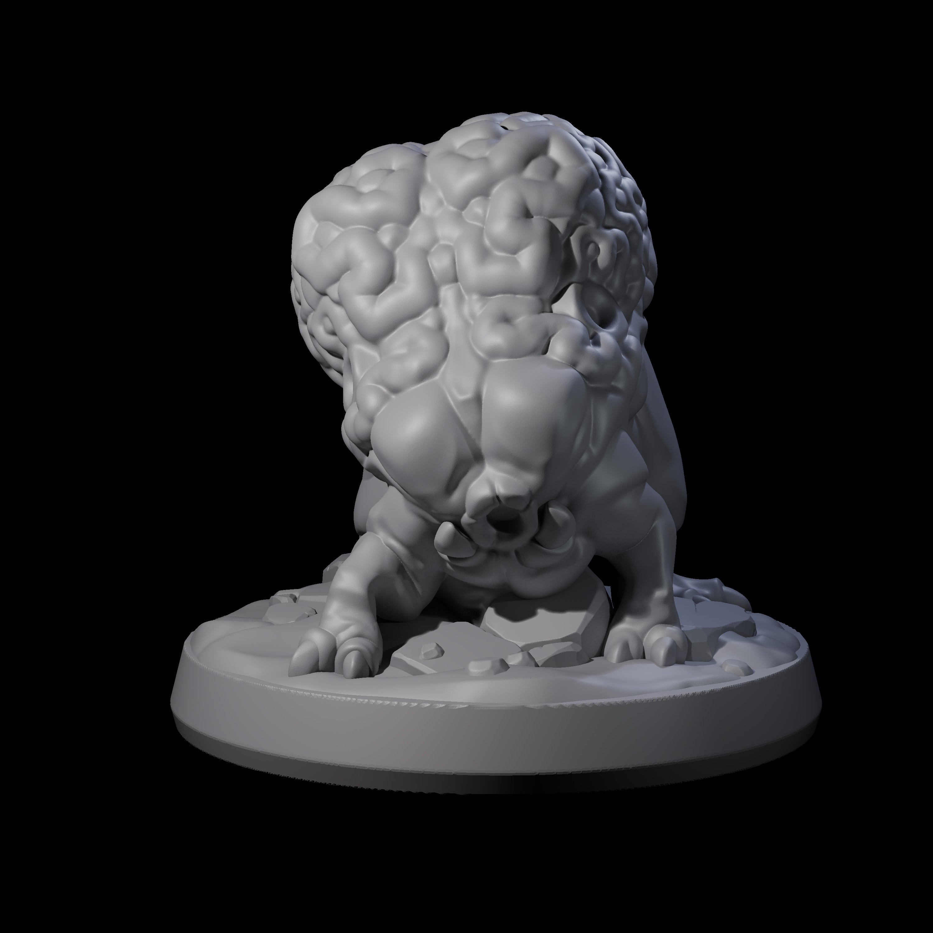 Lumbering Intellect Devourer A Miniature for Dungeons and Dragons, Pathfinder or other TTRPGs