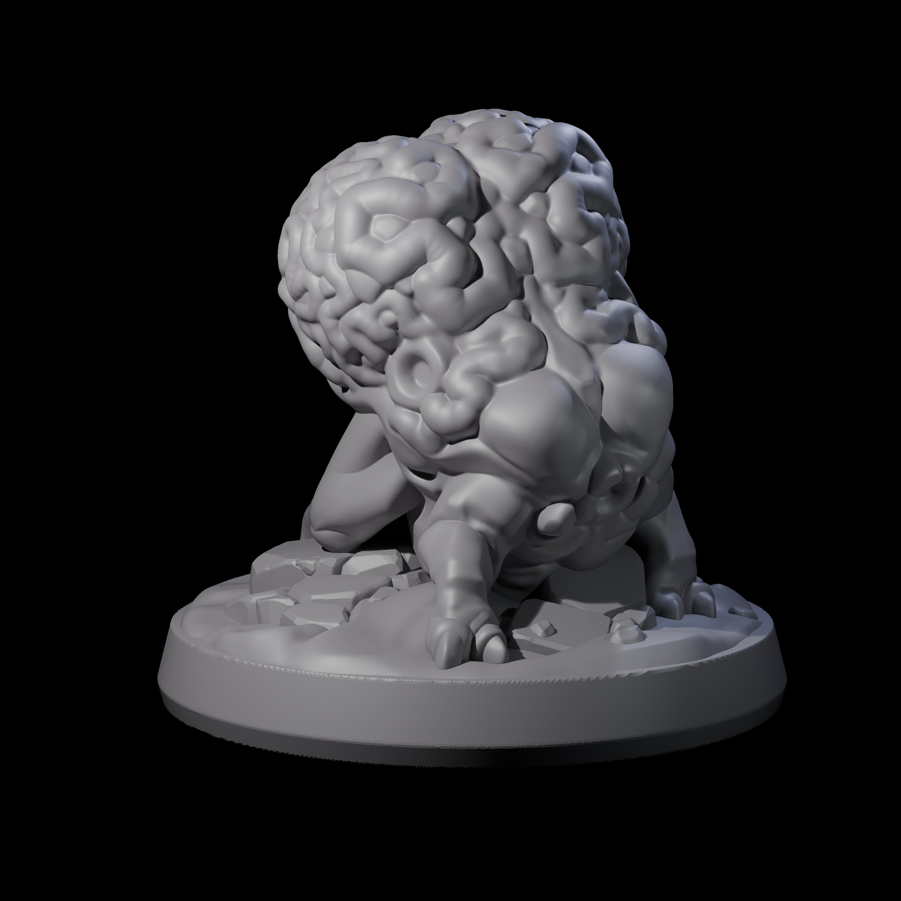 Lumbering Intellect Devourer A Miniature for Dungeons and Dragons, Pathfinder or other TTRPGs