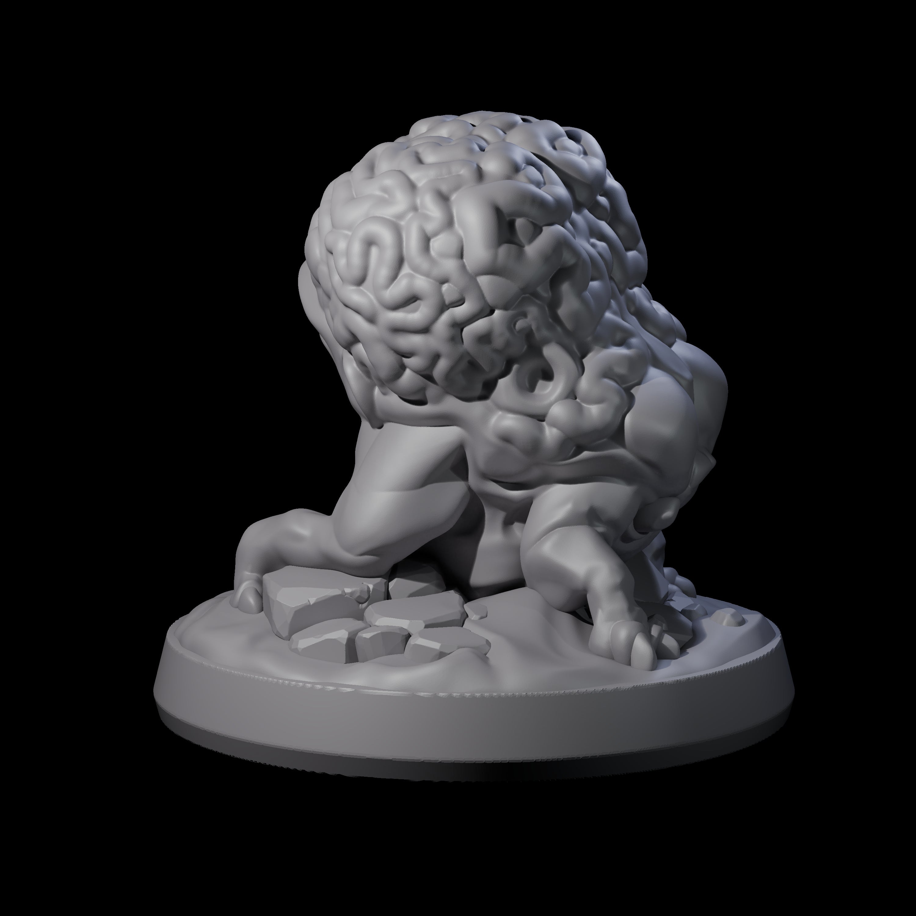 Lumbering Intellect Devourer A Miniature for Dungeons and Dragons, Pathfinder or other TTRPGs