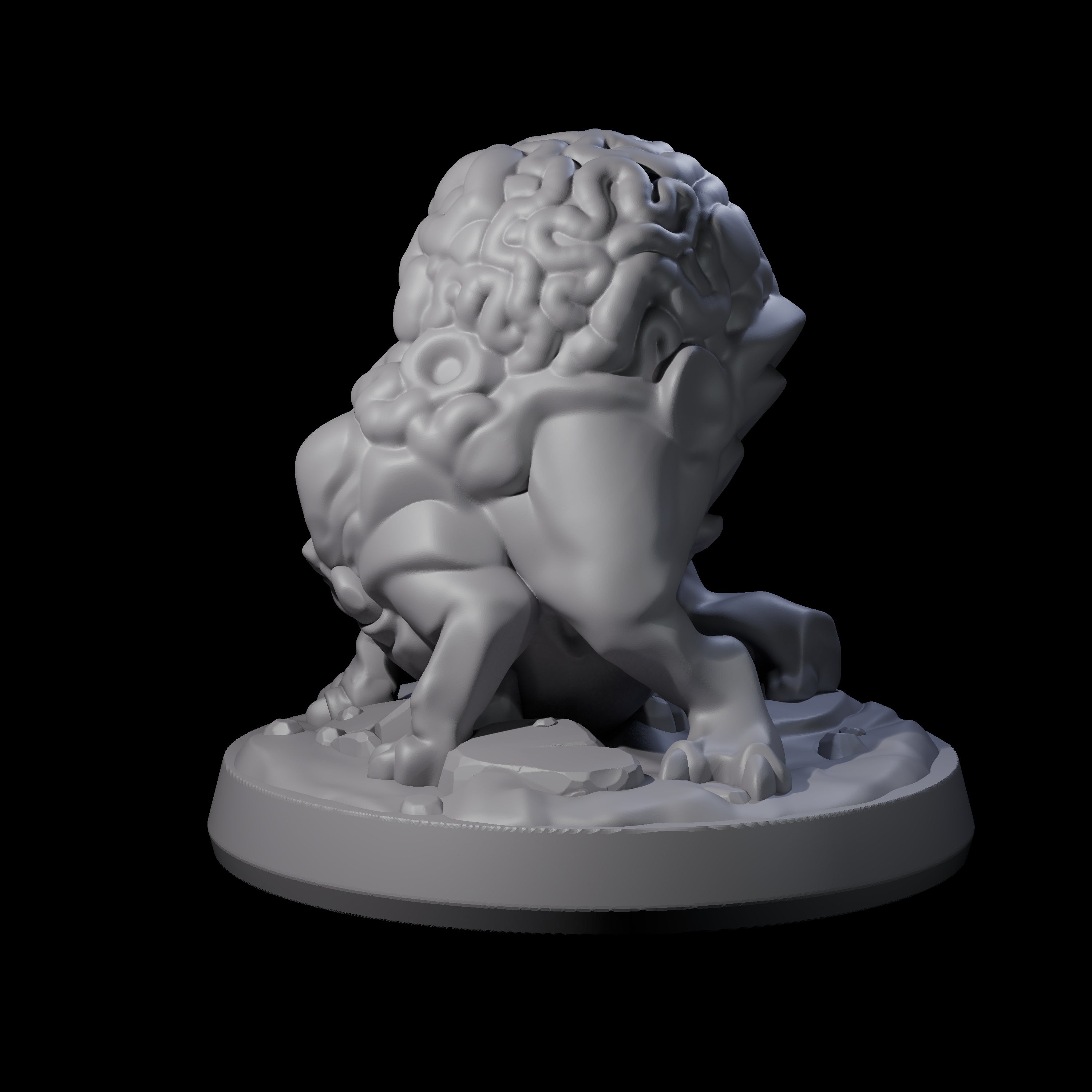 Lumbering Intellect Devourer A Miniature for Dungeons and Dragons, Pathfinder or other TTRPGs