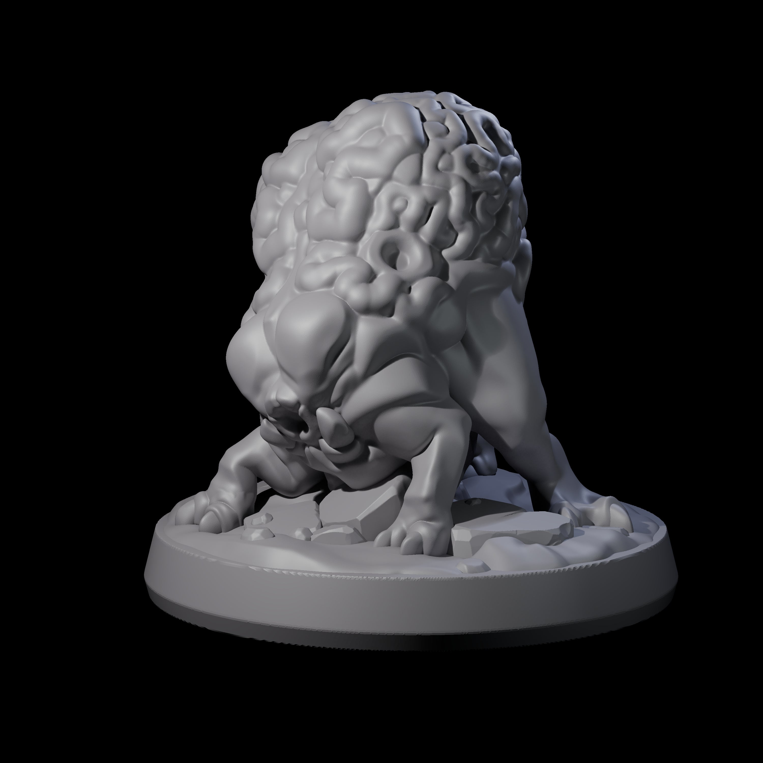 Lumbering Intellect Devourer A Miniature for Dungeons and Dragons, Pathfinder or other TTRPGs