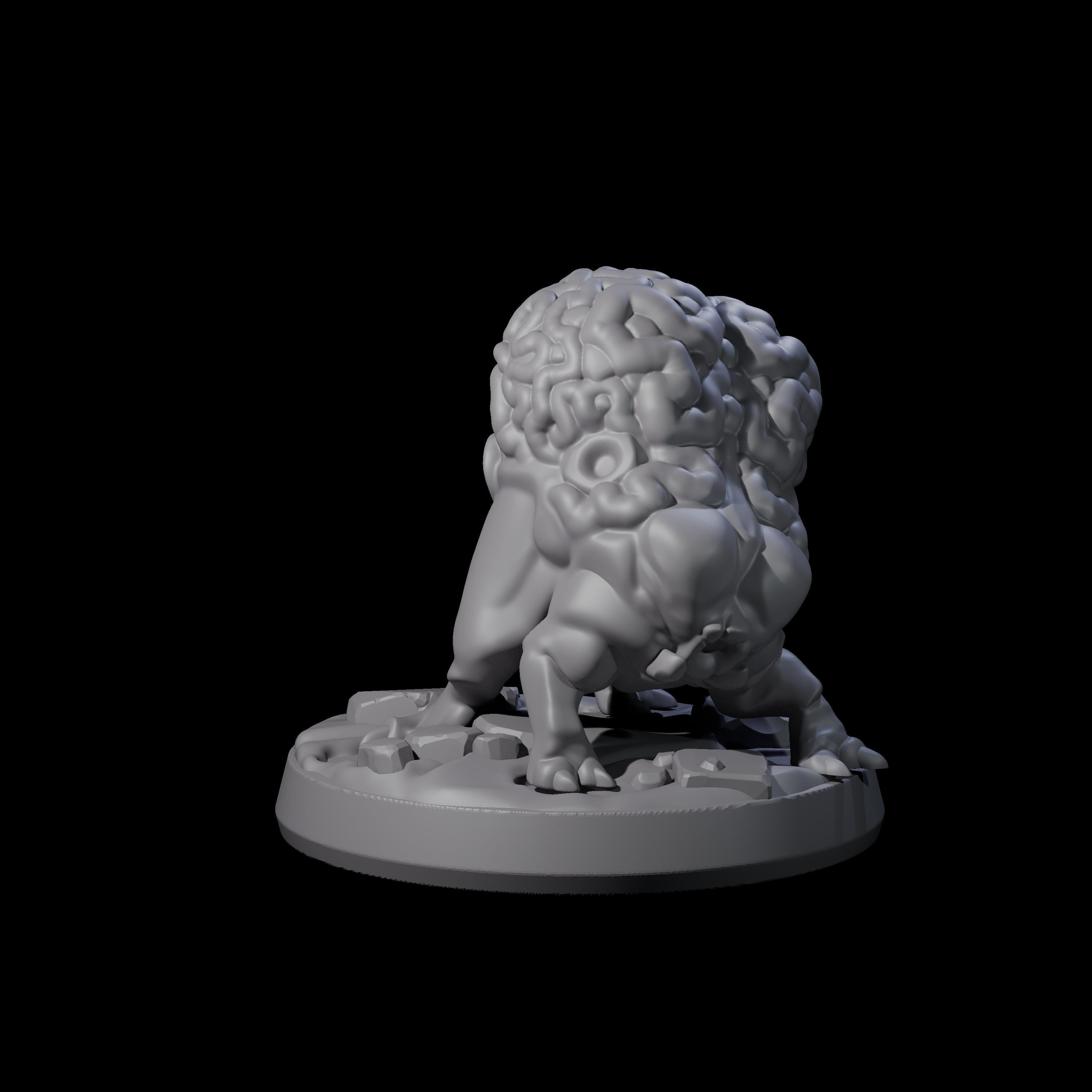 Lumbering Intellect Devourer A Miniature for Dungeons and Dragons, Pathfinder or other TTRPGs