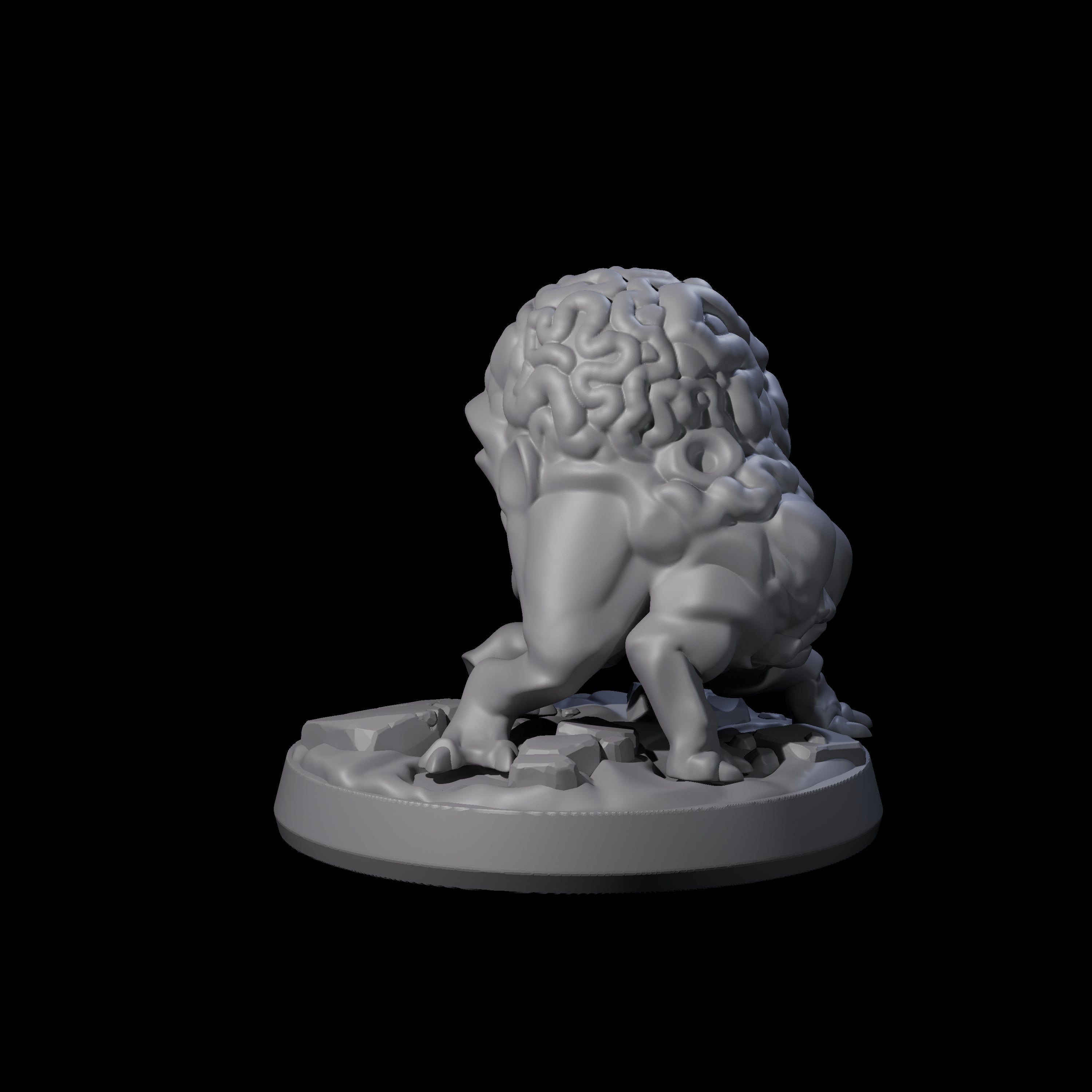 Lumbering Intellect Devourer A Miniature for Dungeons and Dragons, Pathfinder or other TTRPGs