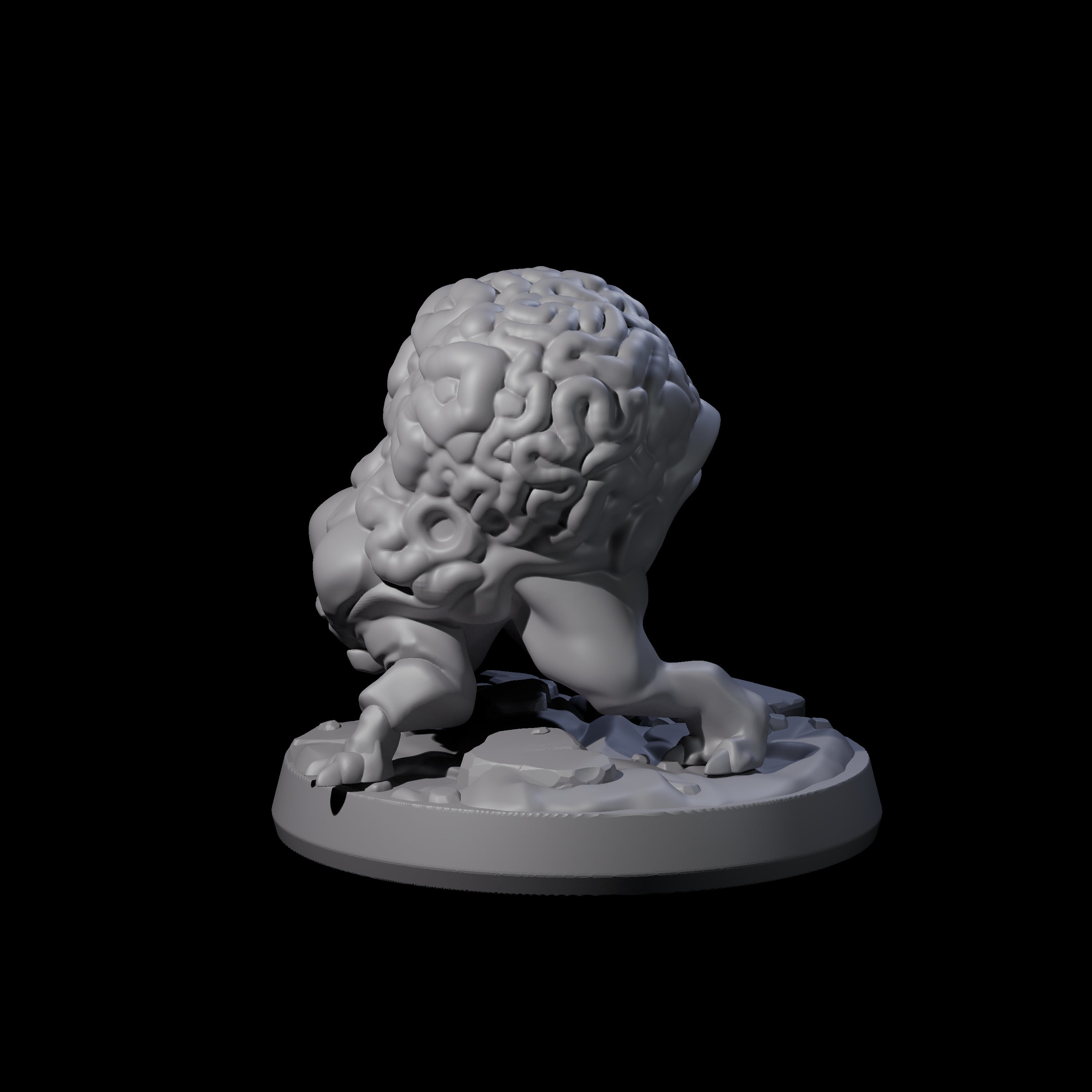 Lumbering Intellect Devourer A Miniature for Dungeons and Dragons, Pathfinder or other TTRPGs