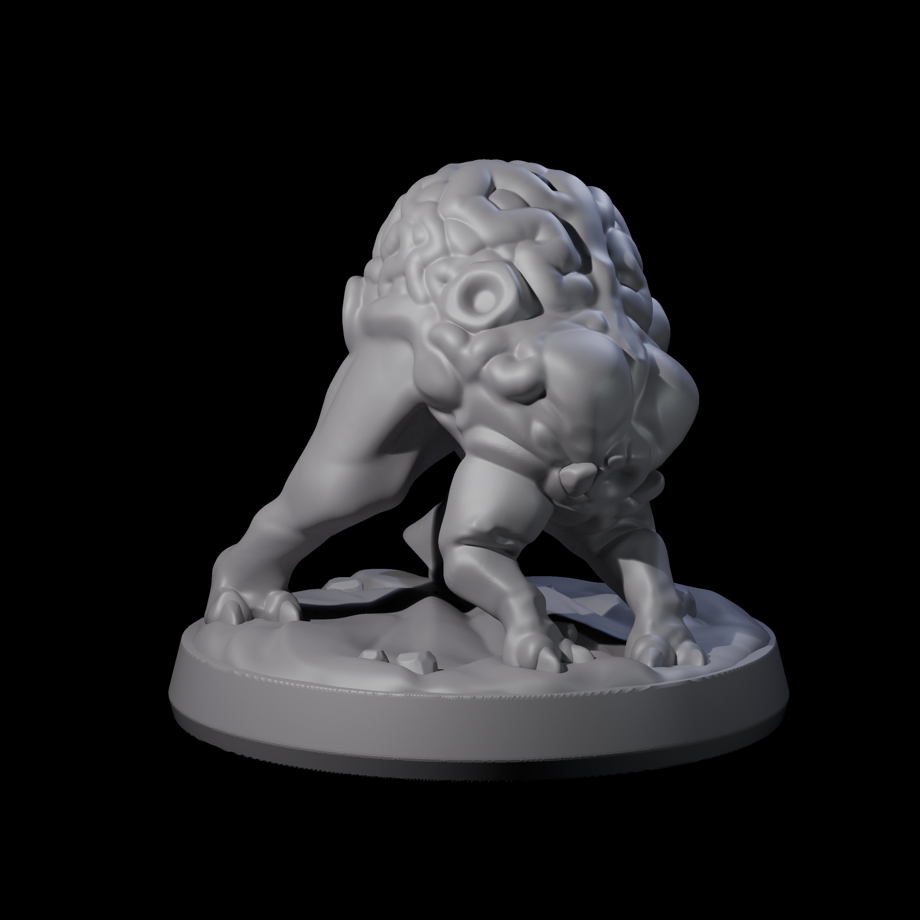 Lumbering Intellect Devourer B Miniature for Dungeons and Dragons, Pathfinder or other TTRPGs
