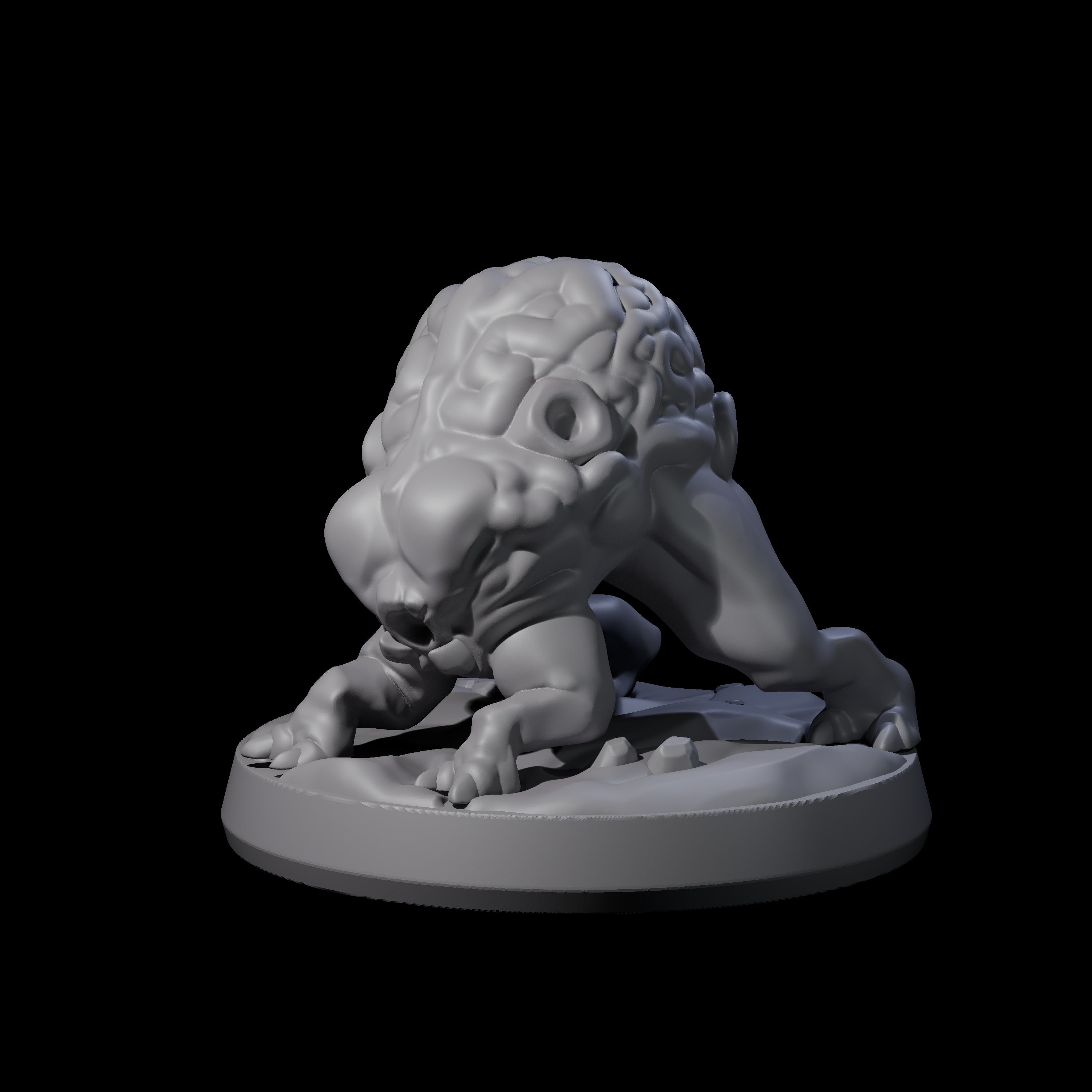 Lumbering Intellect Devourer B Miniature for Dungeons and Dragons, Pathfinder or other TTRPGs