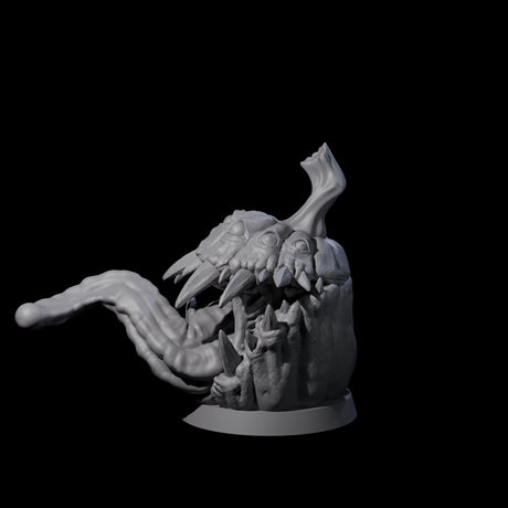 Lunging Pumpkin Mimic Miniature for Dungeons and Dragons, Pathfinder or other TTRPGs