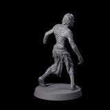 Lurching Zombie A Miniature for Dungeons and Dragons, Pathfinder or other TTRPGs