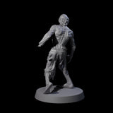 Lurching Zombie A Miniature for Dungeons and Dragons, Pathfinder or other TTRPGs