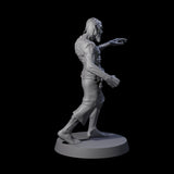 Lurching Zombie B Miniature for Dungeons and Dragons, Pathfinder or other TTRPGs