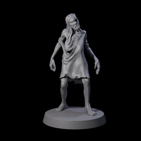 Lurching Zombie C Miniature for Dungeons and Dragons, Pathfinder or other TTRPGs