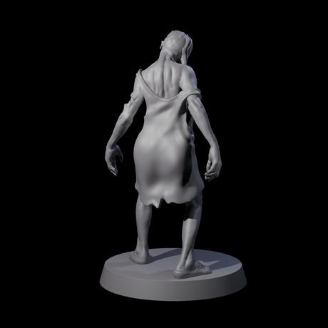 Lurching Zombie C Miniature for Dungeons and Dragons, Pathfinder or other TTRPGs