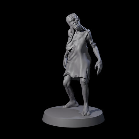 Lurching Zombie C Miniature for Dungeons and Dragons, Pathfinder or other TTRPGs