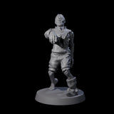 Lurching Zombie D Miniature for Dungeons and Dragons, Pathfinder or other TTRPGs