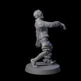 Lurching Zombie D Miniature for Dungeons and Dragons, Pathfinder or other TTRPGs