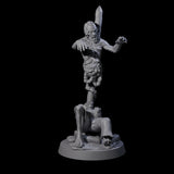 Lurching Zombie E Miniature for Dungeons and Dragons, Pathfinder or other TTRPGs