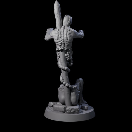 Lurching Zombie E Miniature for Dungeons and Dragons, Pathfinder or other TTRPGs