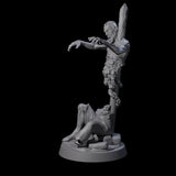 Lurching Zombie E Miniature for Dungeons and Dragons, Pathfinder or other TTRPGs