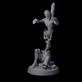 Lurching Zombie E Miniature for Dungeons and Dragons, Pathfinder or other TTRPGs
