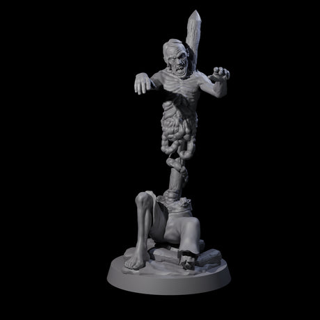 Lurching Zombie E Miniature for Dungeons and Dragons, Pathfinder or other TTRPGs