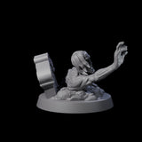 Lurching Zombie F Miniature for Dungeons and Dragons, Pathfinder or other TTRPGs