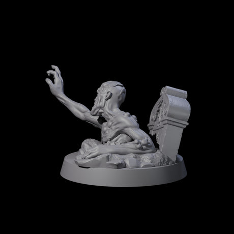 Lurching Zombie F Miniature for Dungeons and Dragons, Pathfinder or other TTRPGs
