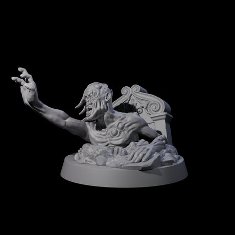 Lurching Zombie F Miniature for Dungeons and Dragons, Pathfinder or other TTRPGs