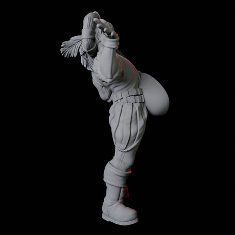 Lute Bard Miniature for Dungeons and Dragons, Pathfinder or other TTRPGs