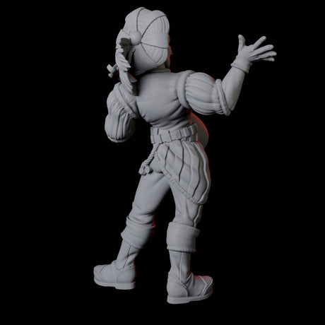 Lute Bard Miniature for Dungeons and Dragons, Pathfinder or other TTRPGs