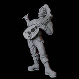 Lute Bard Miniature for Dungeons and Dragons, Pathfinder or other TTRPGs