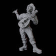 Lute Bard Miniature for Dungeons and Dragons, Pathfinder or other TTRPGs