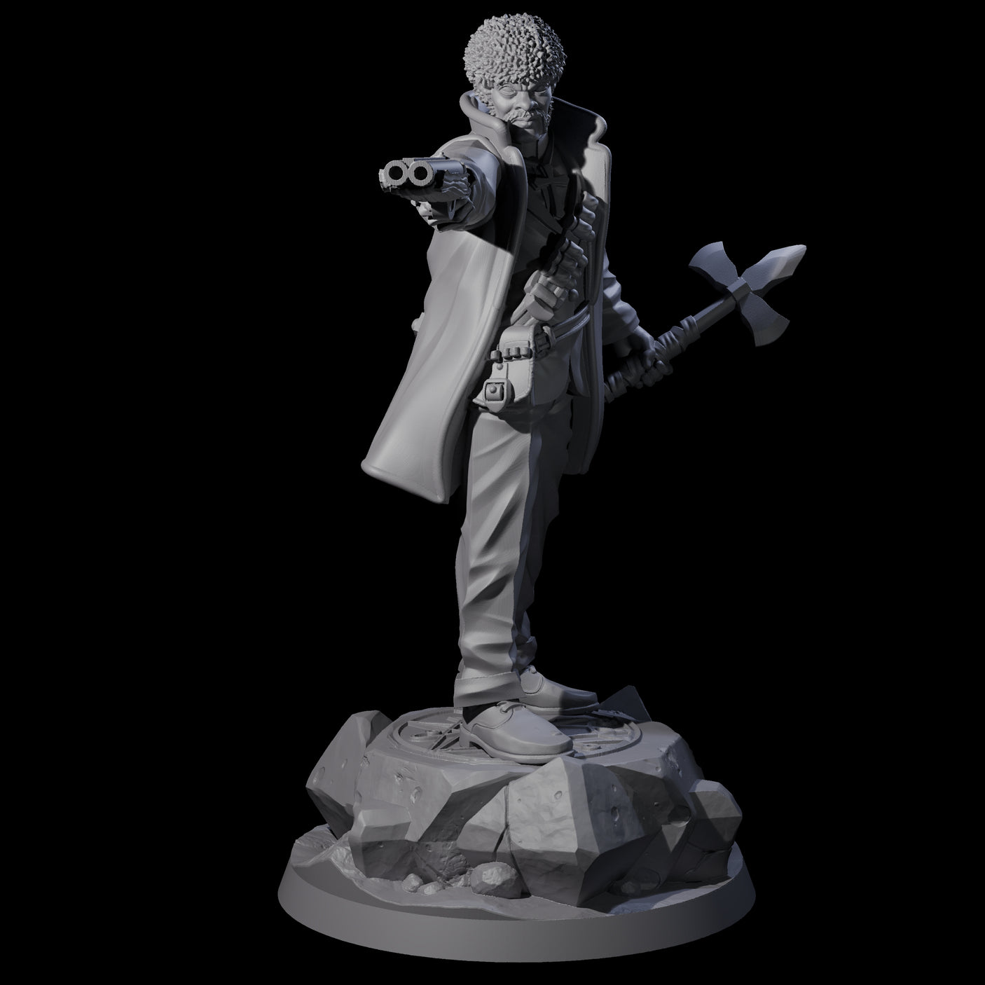 MFing Priest Human Investigator Miniature for Dungeons and Dragons, Pathfinder or other TTRPGs