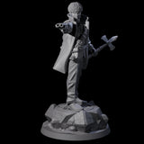 MFing Priest Human Investigator Miniature for Dungeons and Dragons, Pathfinder or other TTRPGs