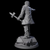 MFing Priest Human Investigator Miniature for Dungeons and Dragons, Pathfinder or other TTRPGs