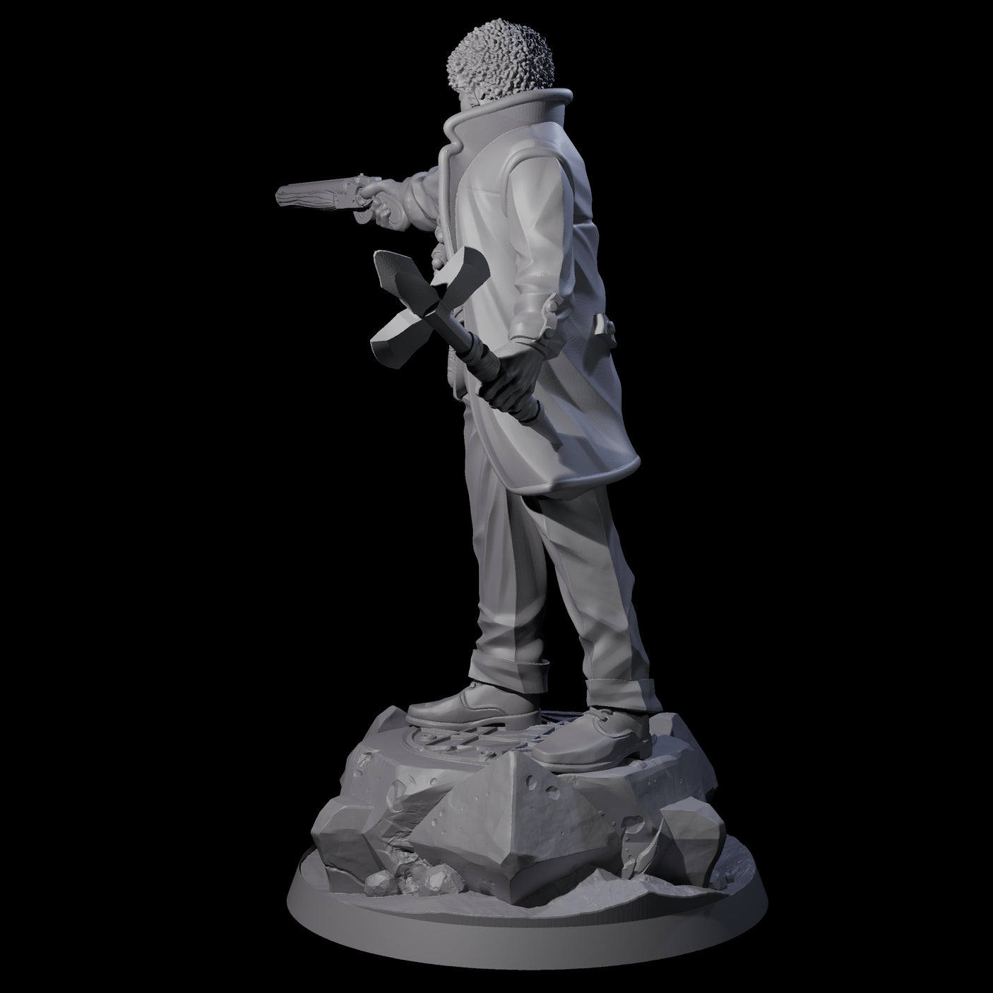 MFing Priest Human Investigator Miniature for Dungeons and Dragons, Pathfinder or other TTRPGs