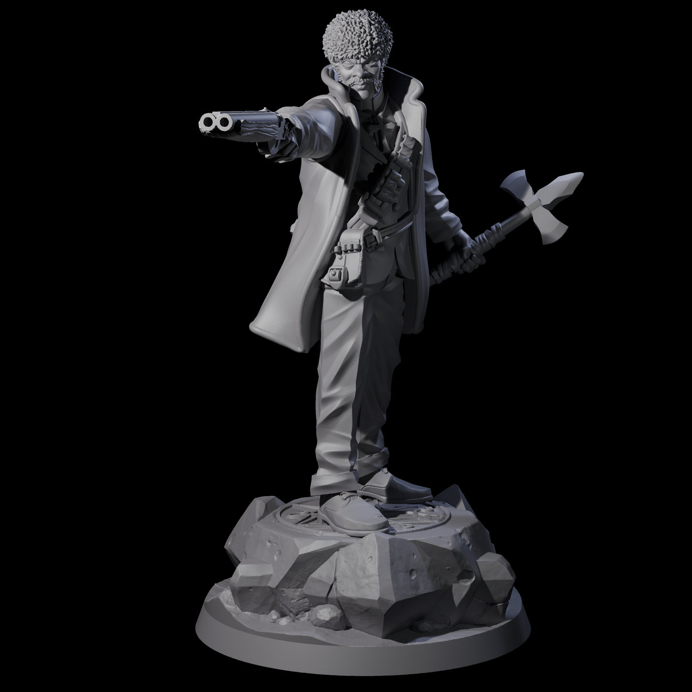 MFing Priest Human Investigator Miniature for Dungeons and Dragons, Pathfinder or other TTRPGs
