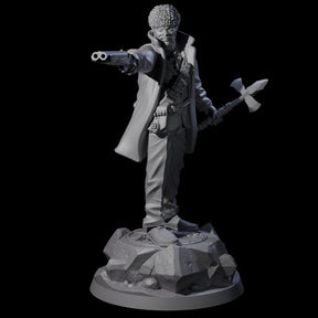 MFing Priest Human Investigator Miniature for Dungeons and Dragons, Pathfinder or other TTRPGs