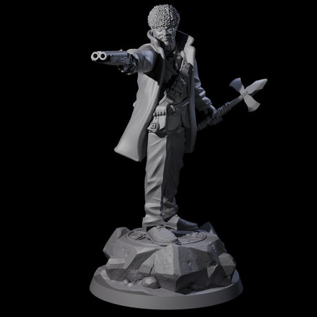 MFing Priest Human Investigator Miniature for Dungeons and Dragons, Pathfinder or other TTRPGs