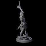 Mad Cultist Raider A Miniature for Dungeons and Dragons, Pathfinder or other TTRPGs