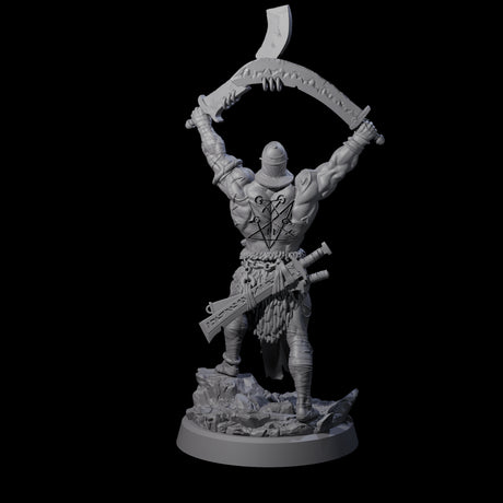 Mad Cultist Raider A Miniature for Dungeons and Dragons, Pathfinder or other TTRPGs