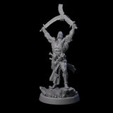 Mad Cultist Raider A Miniature for Dungeons and Dragons, Pathfinder or other TTRPGs